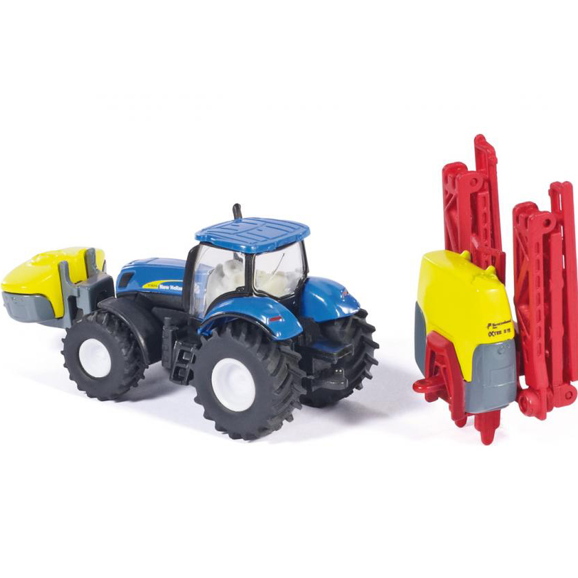 Трактор New Holland с опрыскивателем Kverneland  